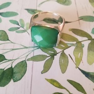Emerald Colored Ring